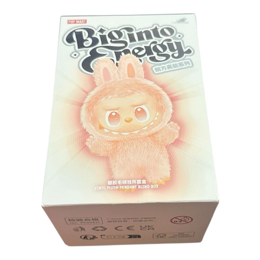 NEW AUTHENTIC POP MART LABUBU Big Into Energy (Vinyl Plush Blind Box), US Seller
